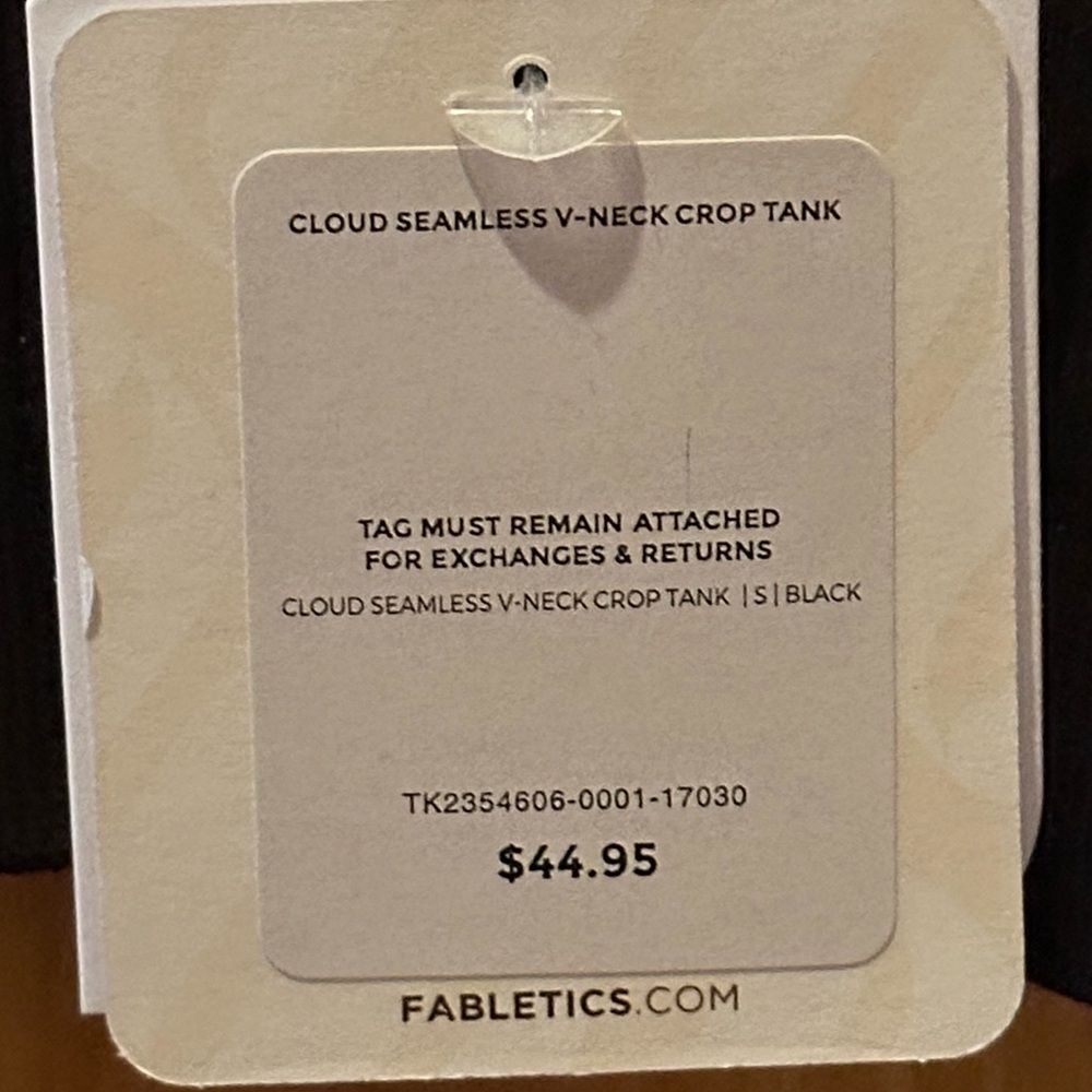 FABLETICS Women's Cloud Seamless V-Neck Crop Tank - Picture 15 of 16